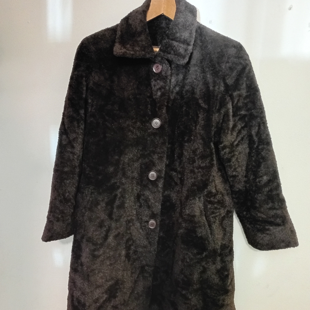 Mallia Agnona Lanerie Alpaca & Wool Coat Made In Italy